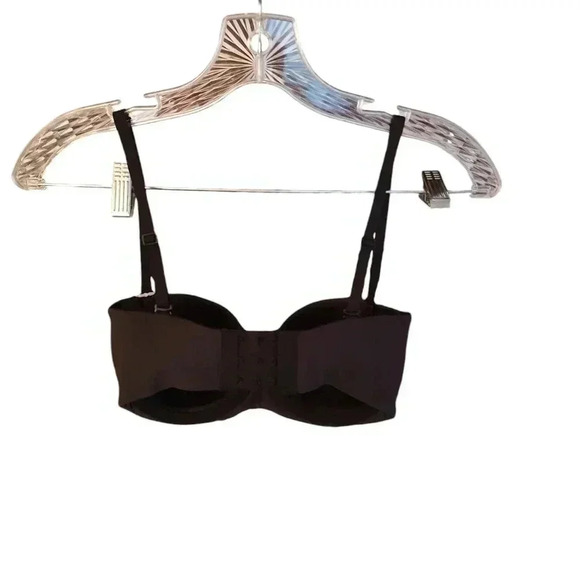 NWT SKIMS Fits Everybody Strapless Bra - Onyx - Picture 6 of 7